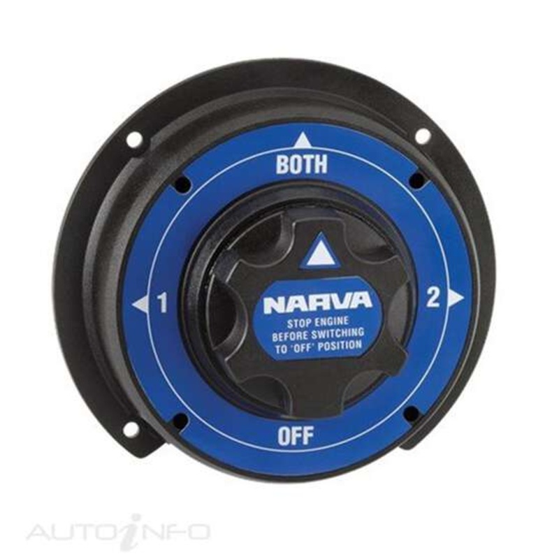 Narva Battery Master Switch – Rotary Style With 4 Positions