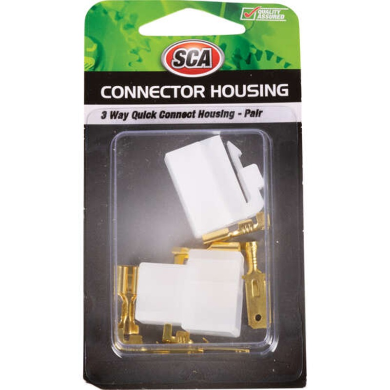 SCA Cable Connectors – Quick Connect 3 Way, 20 Amp