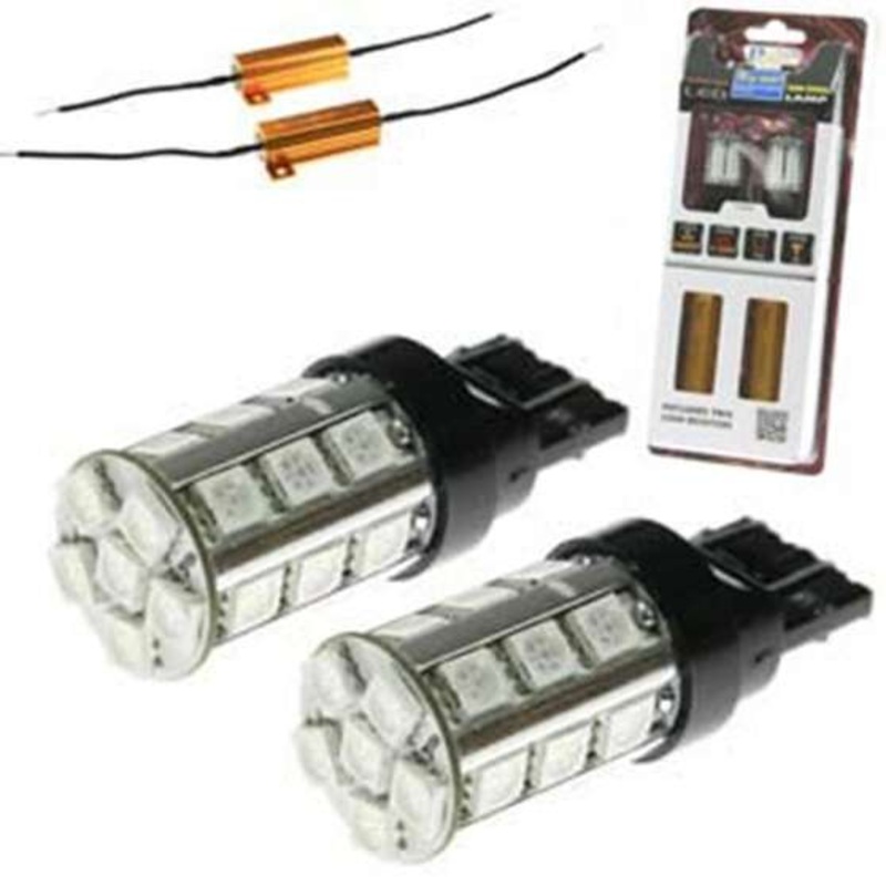 Aerpro Replacement Bulbs 20Mm Wedge Single Pole 24 Led Amber – T20S24A