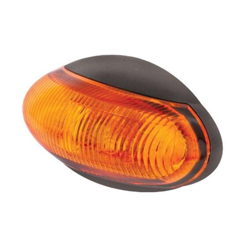 Ignite LED Supplmtry Side Marker Lamp with Black Housing & Amber Lens – ISL430A