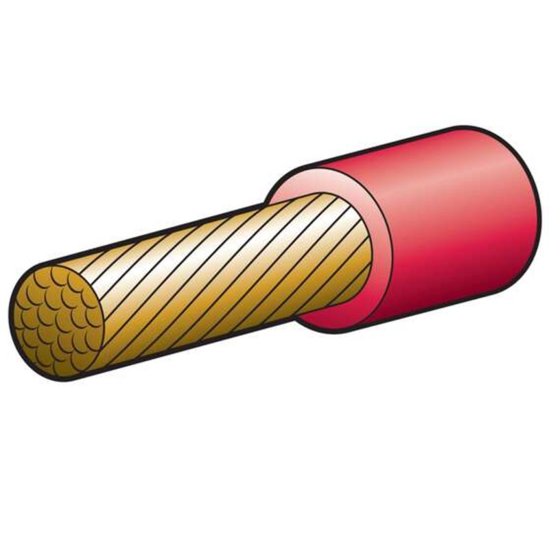 Narva Battery Cable B&S – 200A, Red, 30m, 26mm