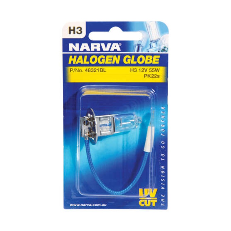 Narva Headlight Globe – H3, 12V 55W, 48321BL