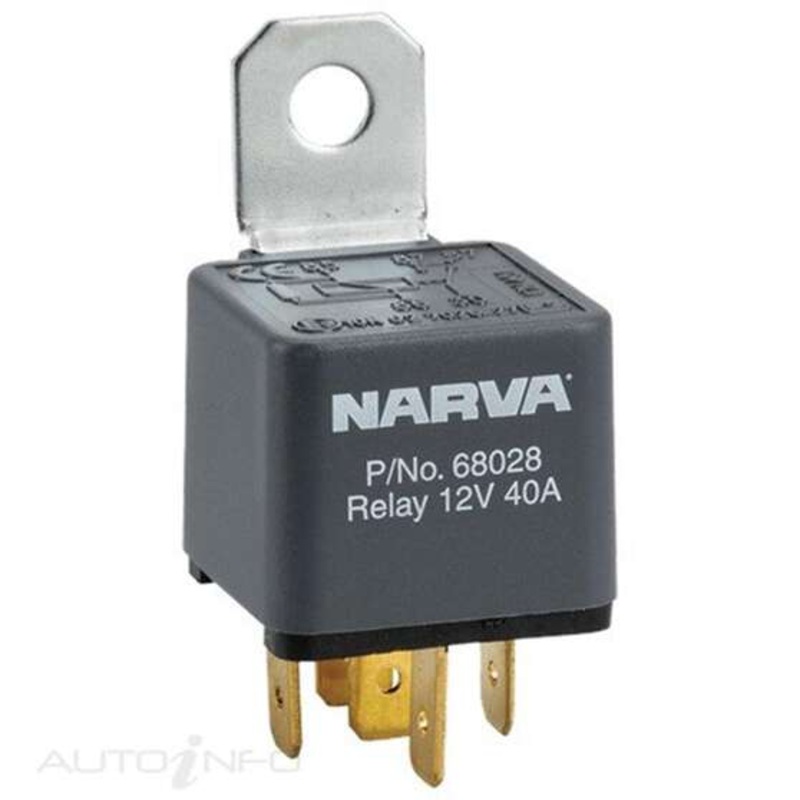 Narva 5 Pin Relay – 40A, 12V
