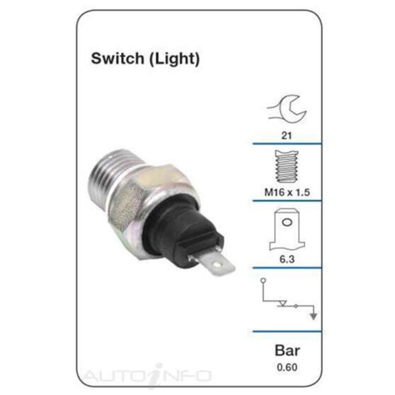 Tridon Oil Pressure Switch (Light) – TPS023