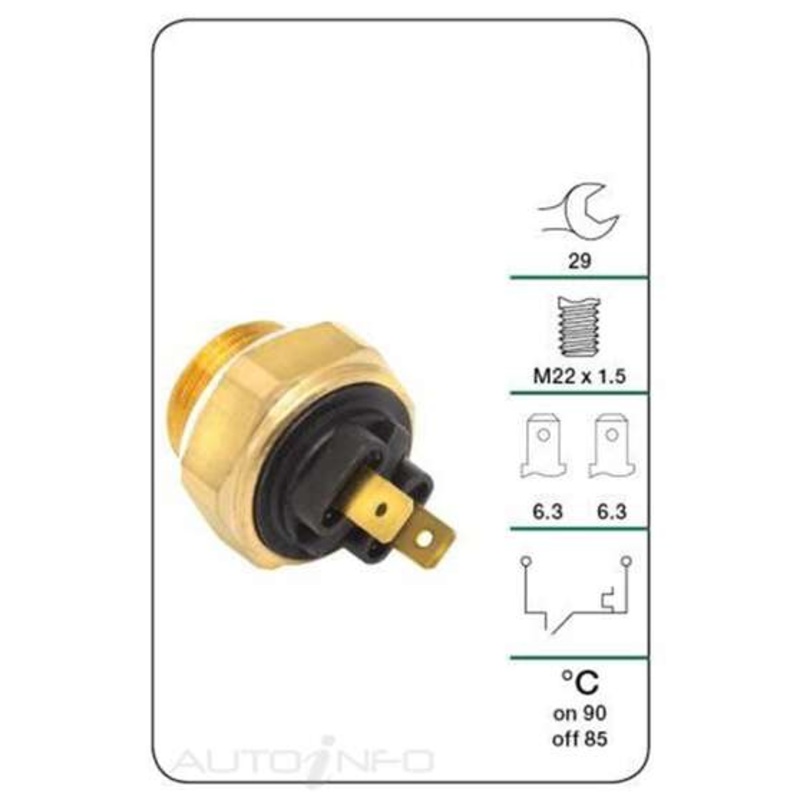 Tridon Coolant Fan Temperature Switch – TFS109
