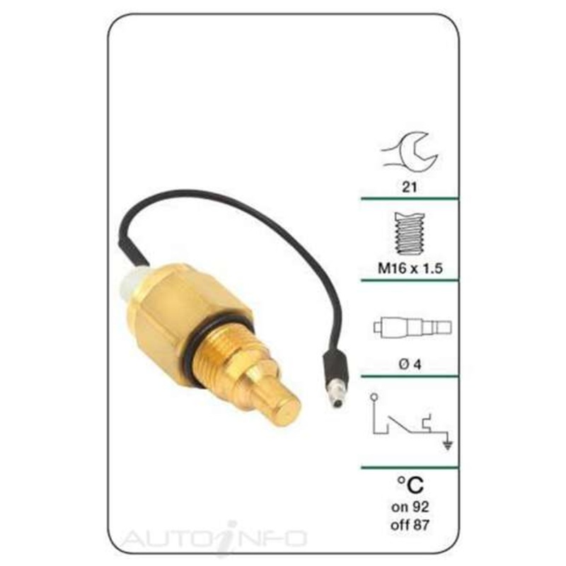 Tridon Coolant Fan Temperature Switch – TFS174