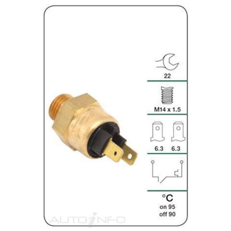 Tridon Coolant Fan Temperature Switch – TFS187