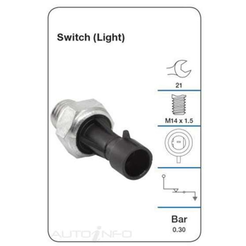 Tridon Oil Pressure Switch (Light) – TPS043