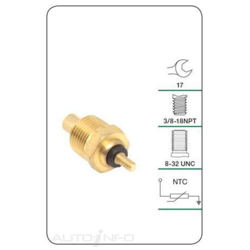 Tridon Water Temperature Sender (Gauge) – TTS059