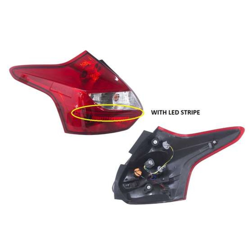 Sterling Tail Light to suit Ford Focus 04/2011 to 11/2014 – FDFO-TAL-19L