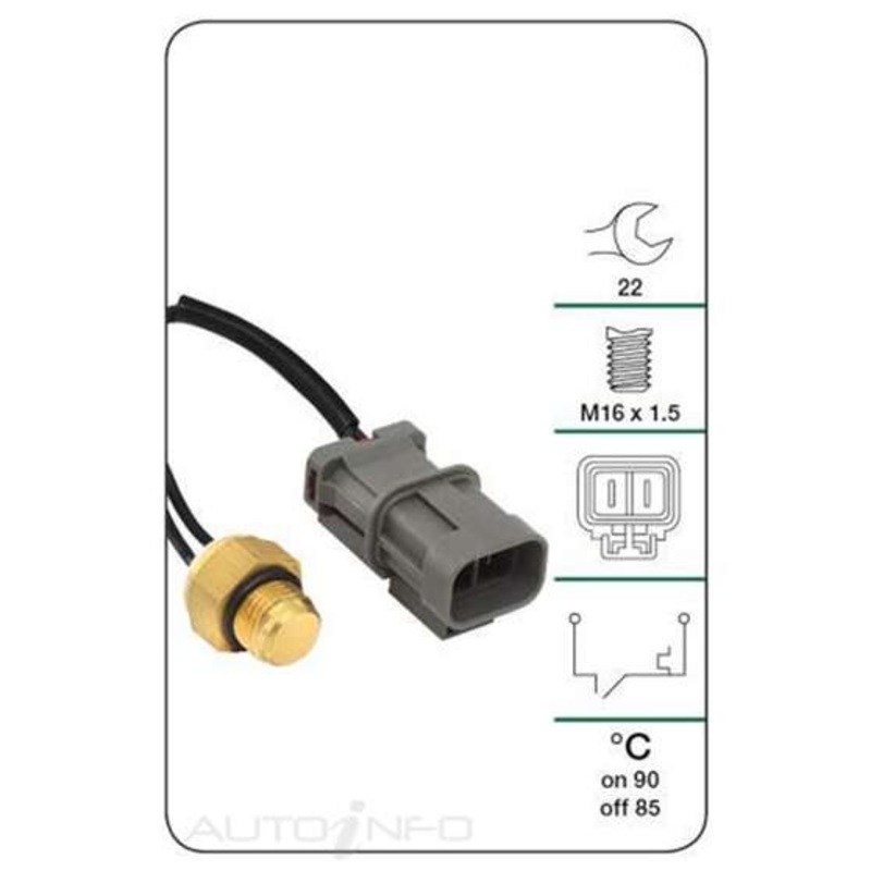 Tridon Coolant Fan Temperature Switch – TFS121