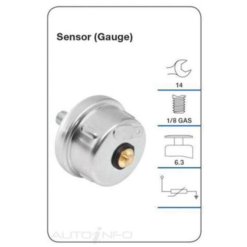 Tridon Oil Pressure Sensor (Gauge) – TPS001