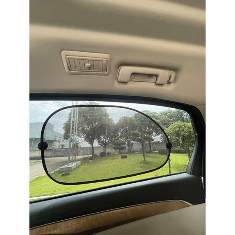 SCA Window Shade – Side, Contour, Black 38x65cm, Pair