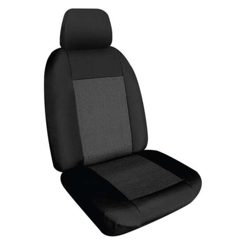 Sperling Weekender Woven Jacquard Seat Covers – Grey, Front – CF433.102C TMWEEGRY