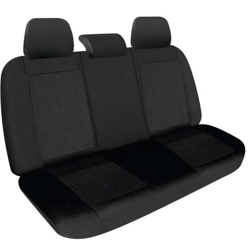 Weekender Jacquard Ready Made Seat Covers – Rear, Black, Suits CX-5