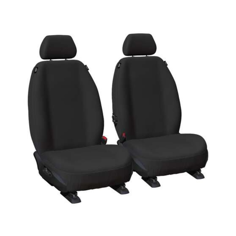 Sperling Cotton Canvas Tailor Made Seat Covers – Black, Front – CD117.102C TMCVBLK