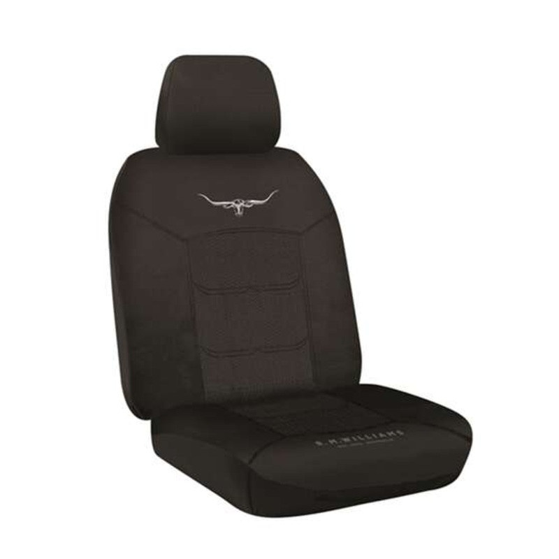 Sperling R.M.Williams Jacquard Seat Covers – Black, Rear – CY011.807 TMRMWJ2BLK
