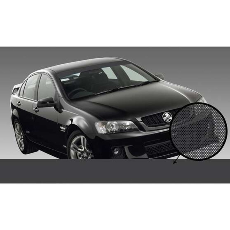 Fantastic Stickers Charcoal iTAG See-Thru Sun Visor, 1400mm X 150mm – B-STSV-PC-CH
