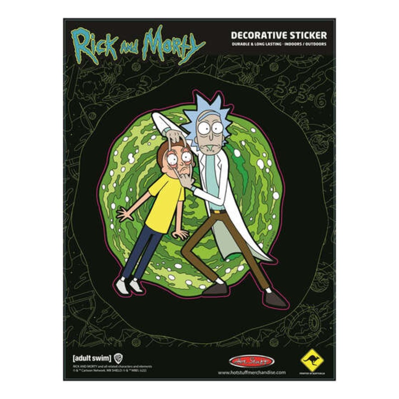 Hot Stuff Sticker Rick And Morty