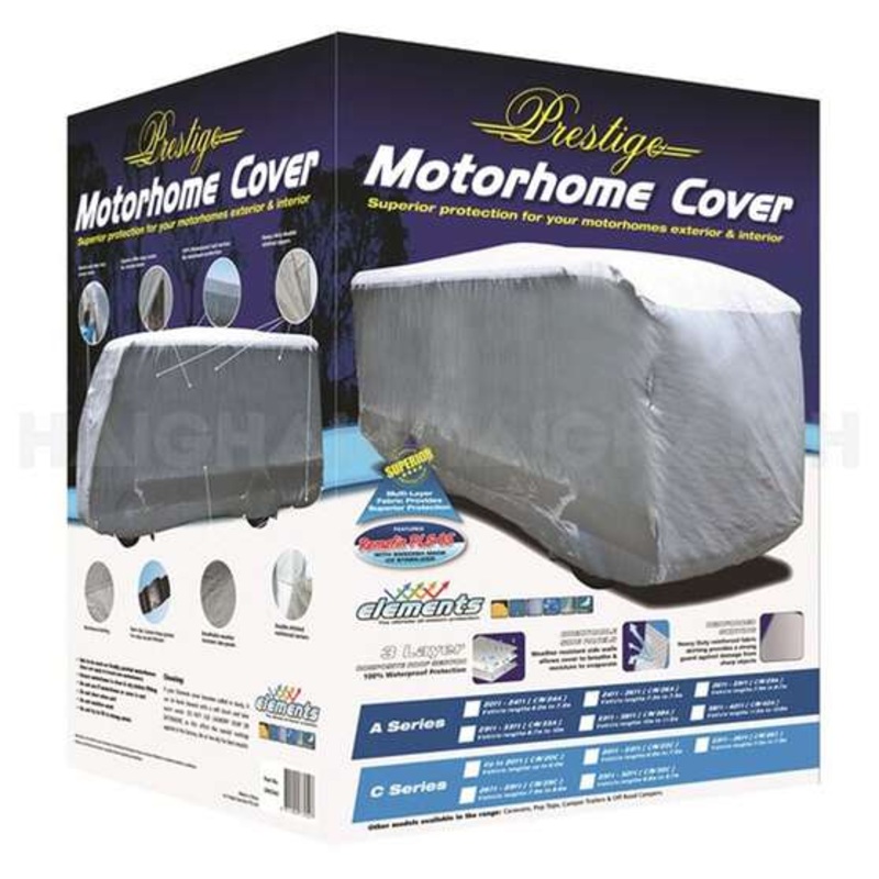 Prestige Triple Layered Roof 100% Waterproof Motorhome Cover – CRV26A
