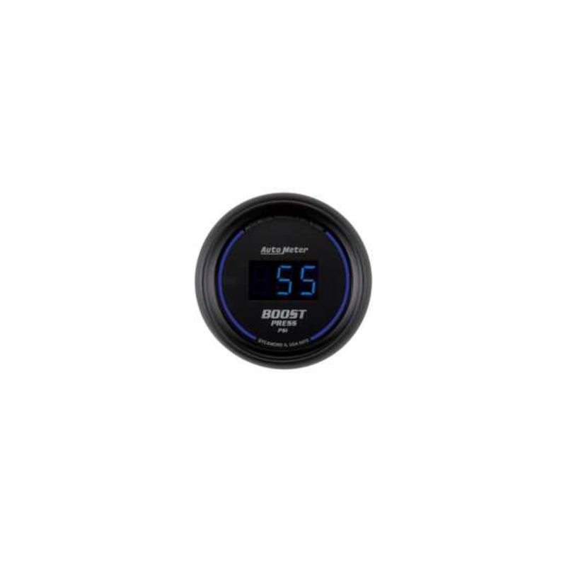 Autometer Cobalt Digital Boost Gauge Diesel Only – 5 – 60 PSI, 2 1/16 Inch, AU6970