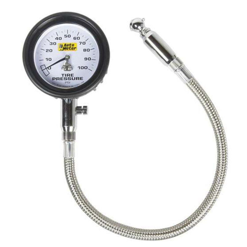 Autometer Tyre Pressure Gauge – 0 – 100 PSI, AU2164