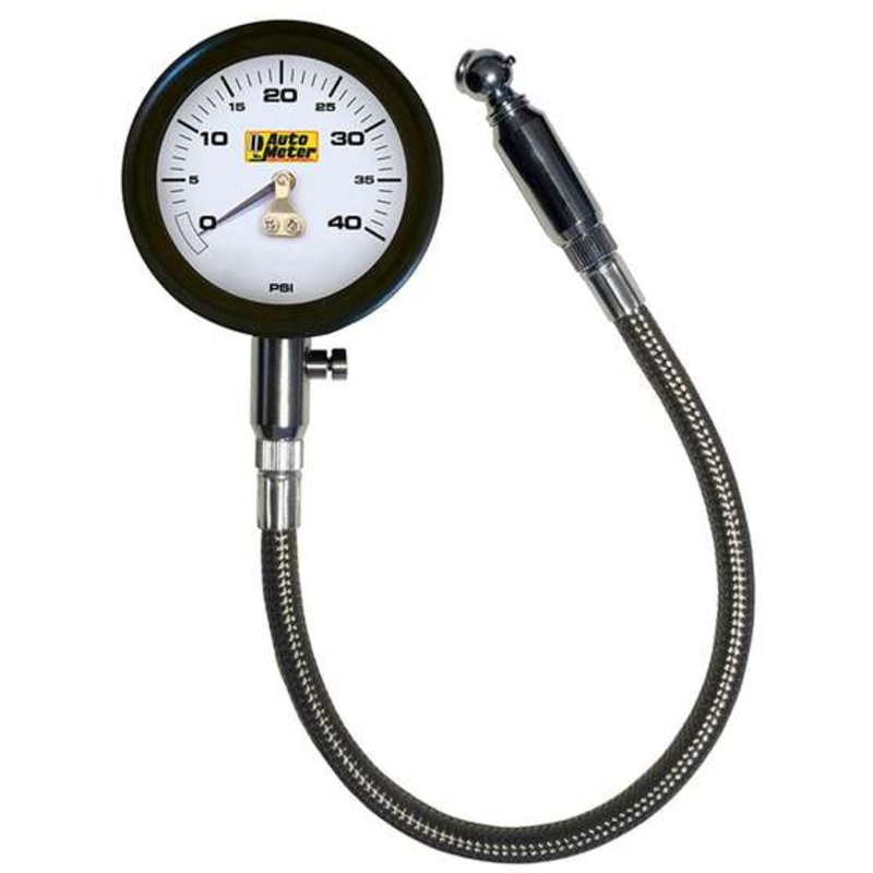 Autometer Tyre Pressure Gauge – 0 – 40 PSI, AU2162
