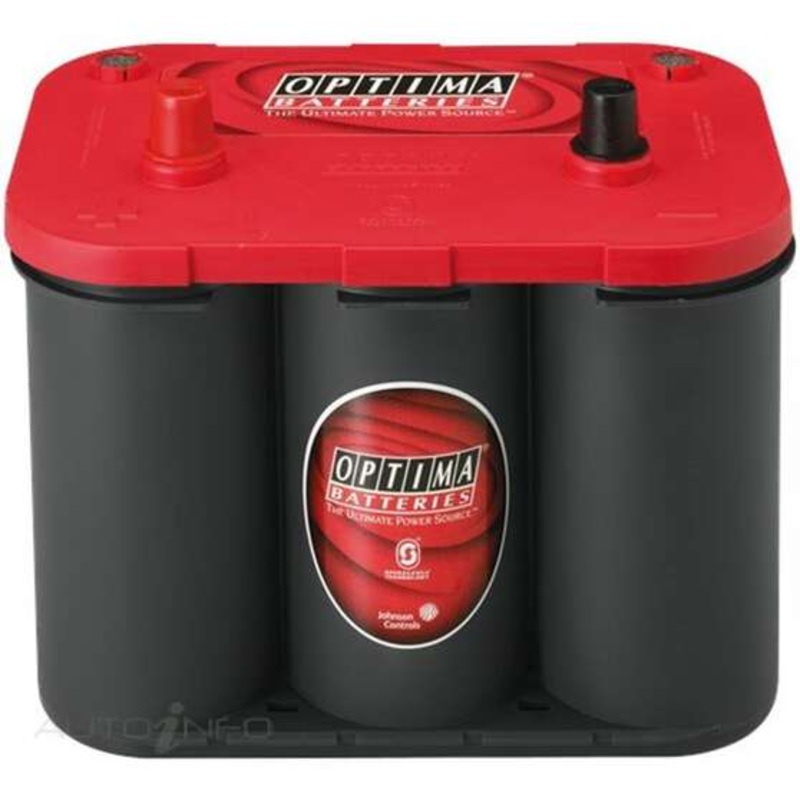 Optima Red Top AGM Car Battery 34 – 800CCA, 50Ah, MF, 12V, Cranking – 119350