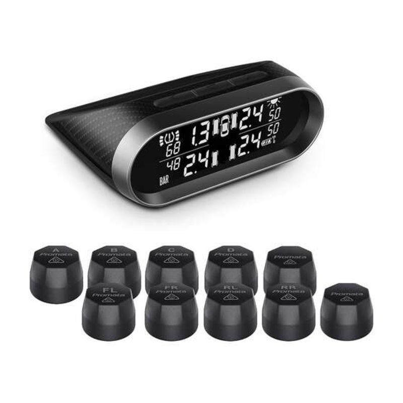 Promata DIY External RV Tyre Pressure Monitor – 10 Wheels, MATA2E-10RV