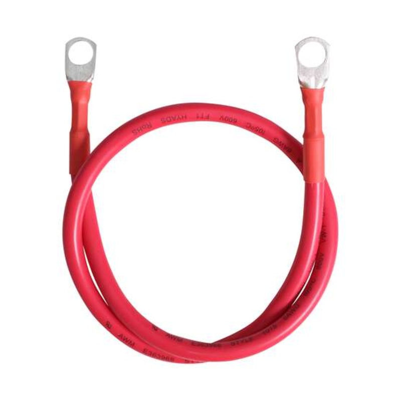 Renogy ANL Fuse Cable 6AWG 600mm Double Ring Terminal