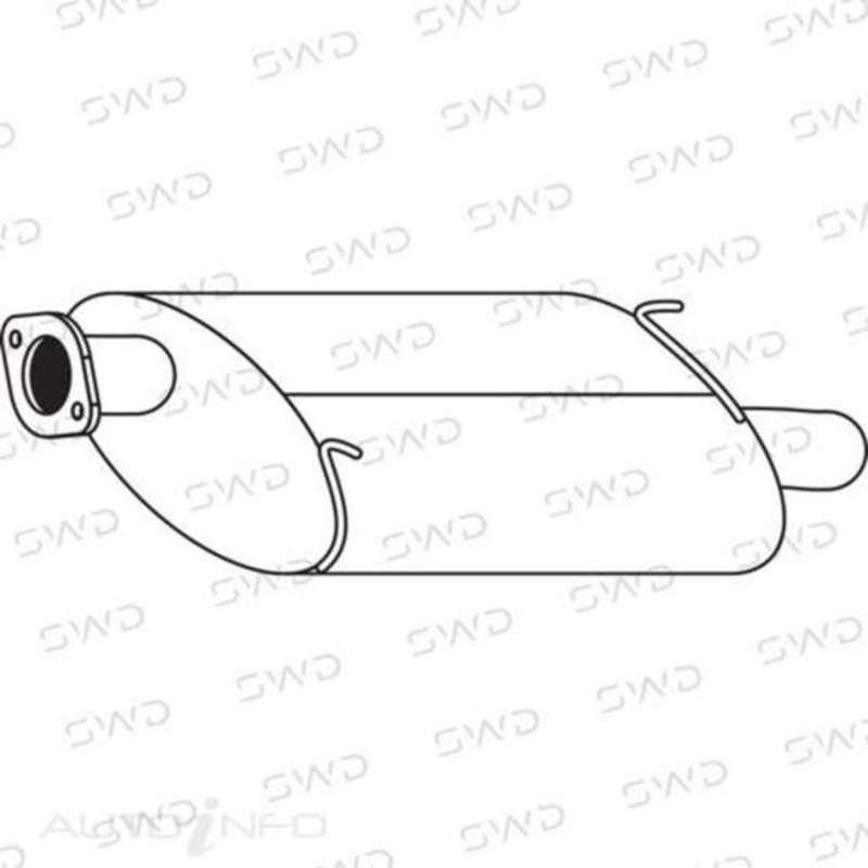 Redback Muffler – M2281R