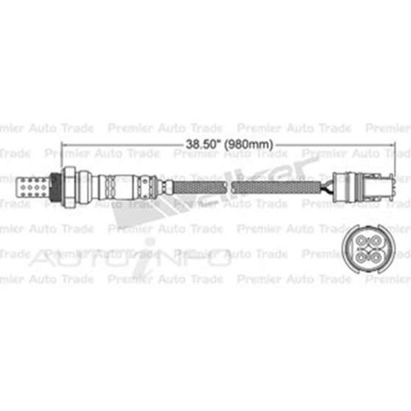 PAT Oxygen/Lambda Sensor Pre-Catalytic Converter/Manifold – EGO-354
