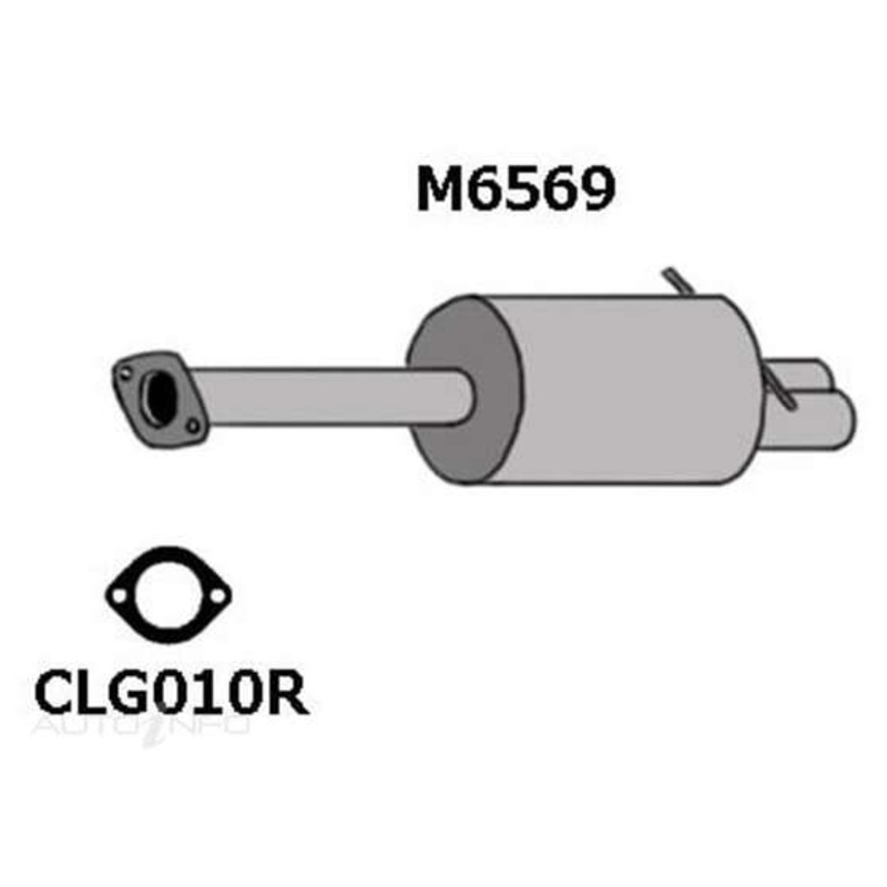 Redback Muffler – M6569