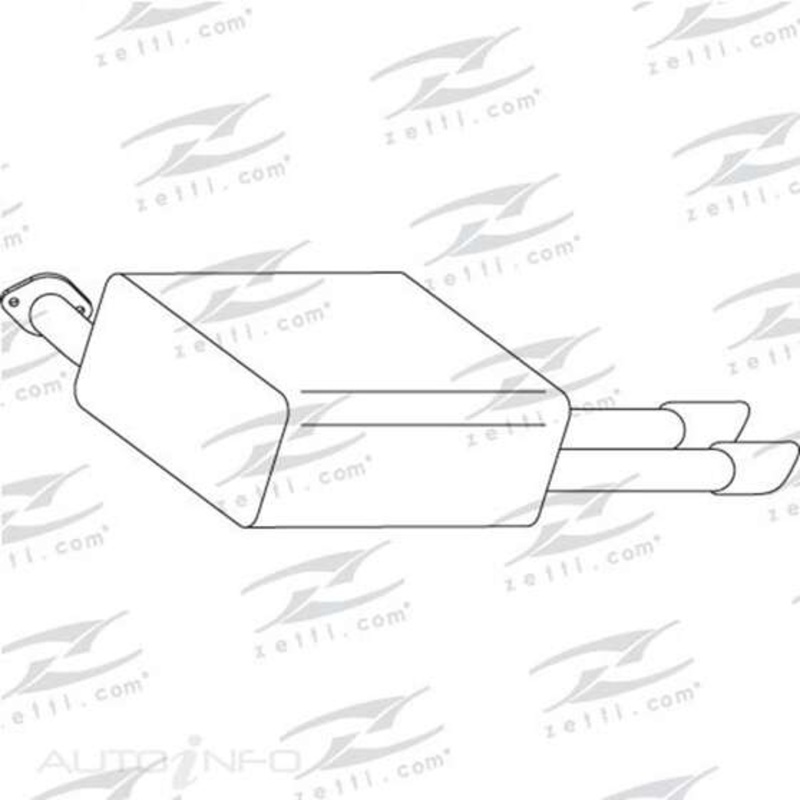 Redback Muffler – M7604