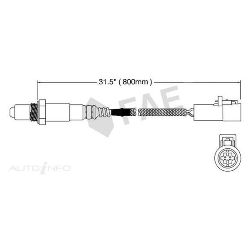 PAT Oxygen/Lambda Sensor Post Catalytic Converter – EGO-039