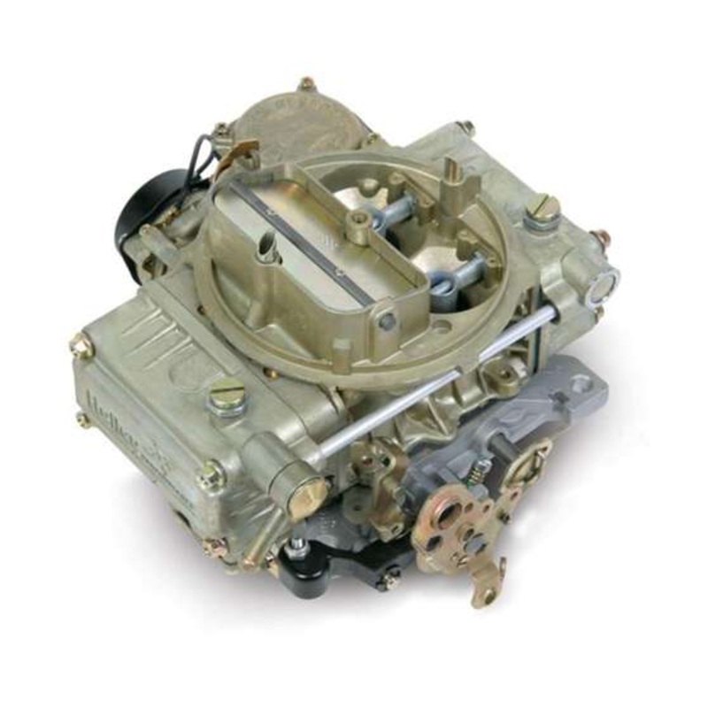 Holley Carburettor Vacuum Secondaries – Gold, Zinc Dichromate, 390 CFM, Electric Choke, HO0-8007