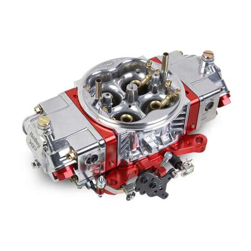 Holley Ultra XP Series Carburettor Mechanical Secondary – Shiny/Red, Aluminium, 650 CFM, No Choke, HO0-80802RDX