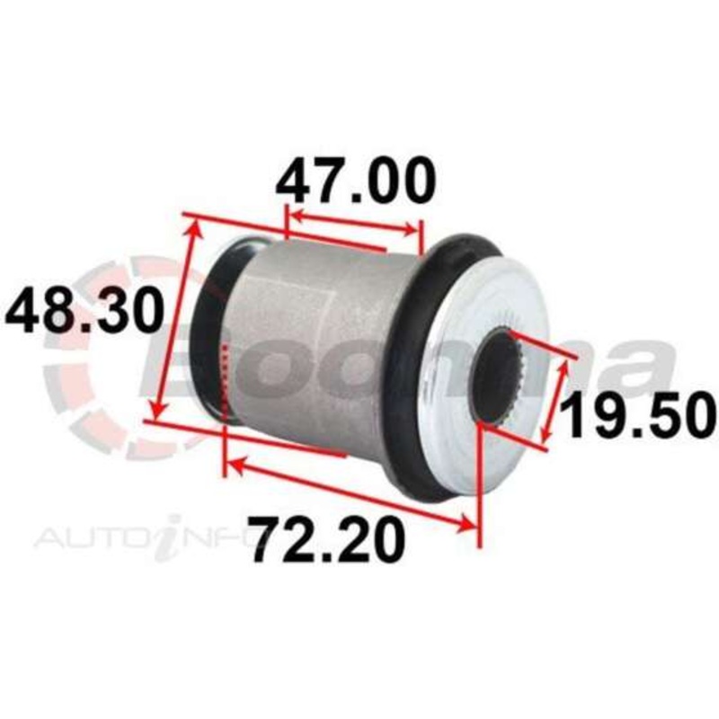 Boonma Control Arm Bush – Front – BB-7412