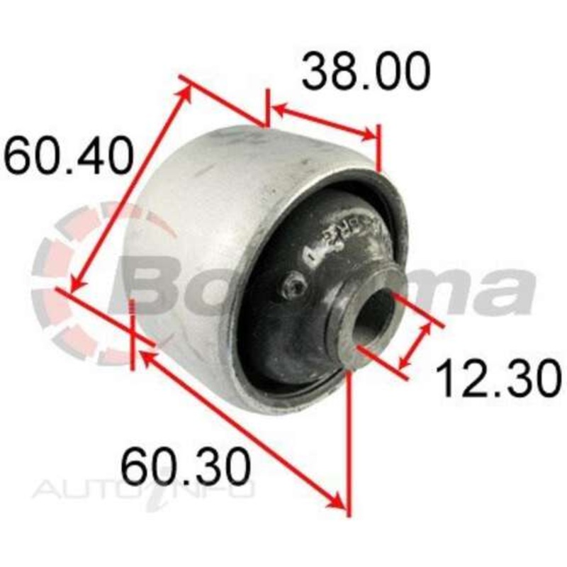 Boonma Trailing Arm Bush – Rear – BB-7357