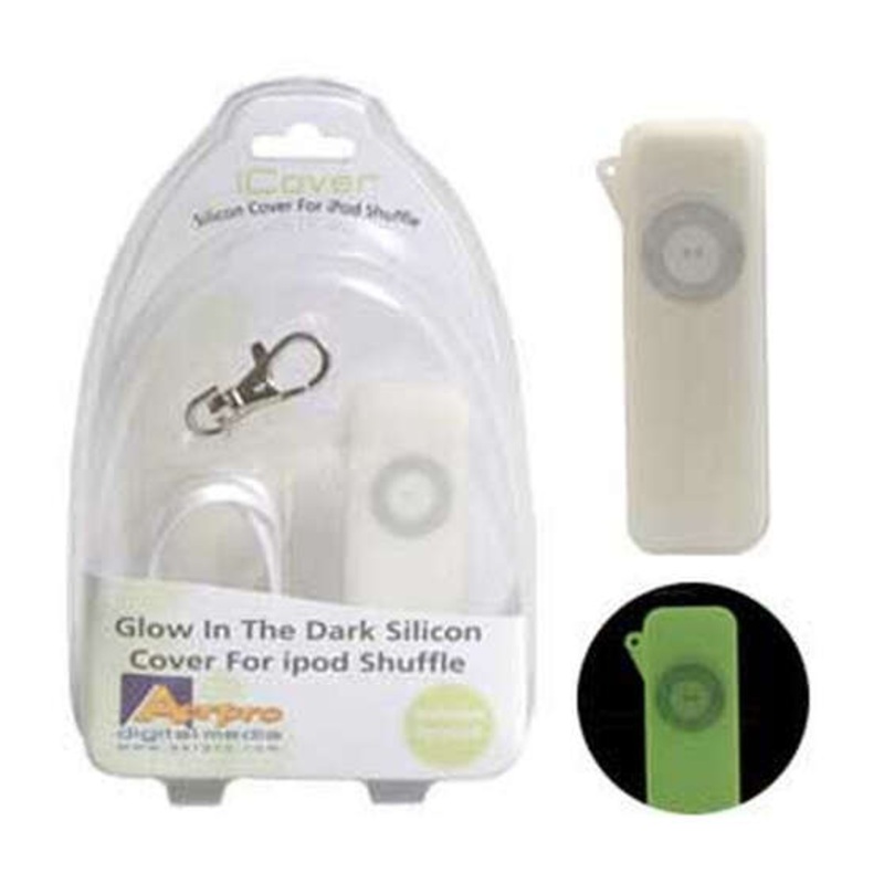Aerpro Silicone Case Suits iPod Shuffle – Glow In The Dark