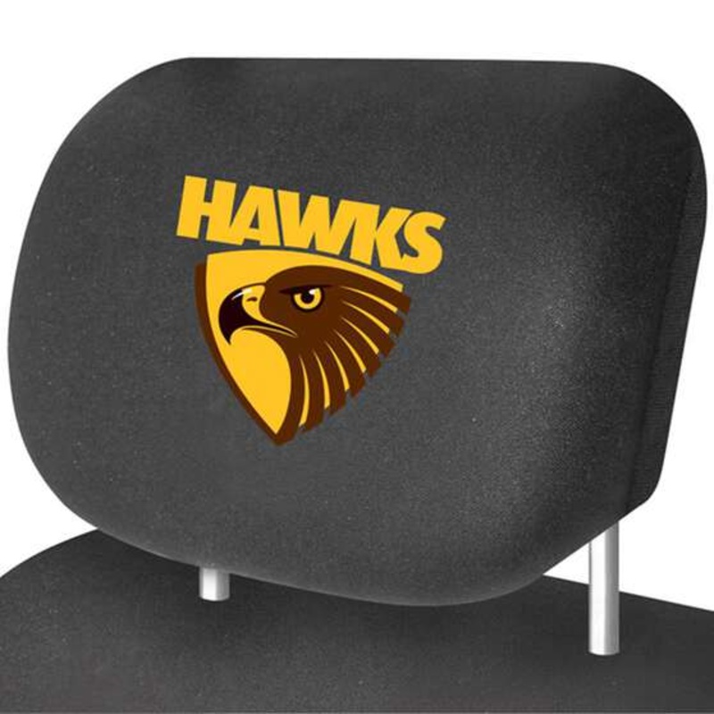 AFL Headrest Covers – Hawthorn – HRAFLHAW